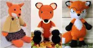 Free Crochet Fox Patterns Fox Amigurumi Pattern