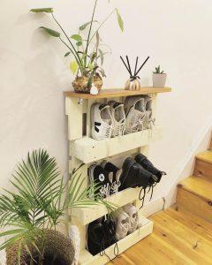 Wooden Pallet Shoe Rack Ideas And Plans Blitsy