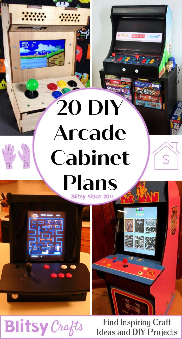 20 DIY Arcade Cabinet Plans