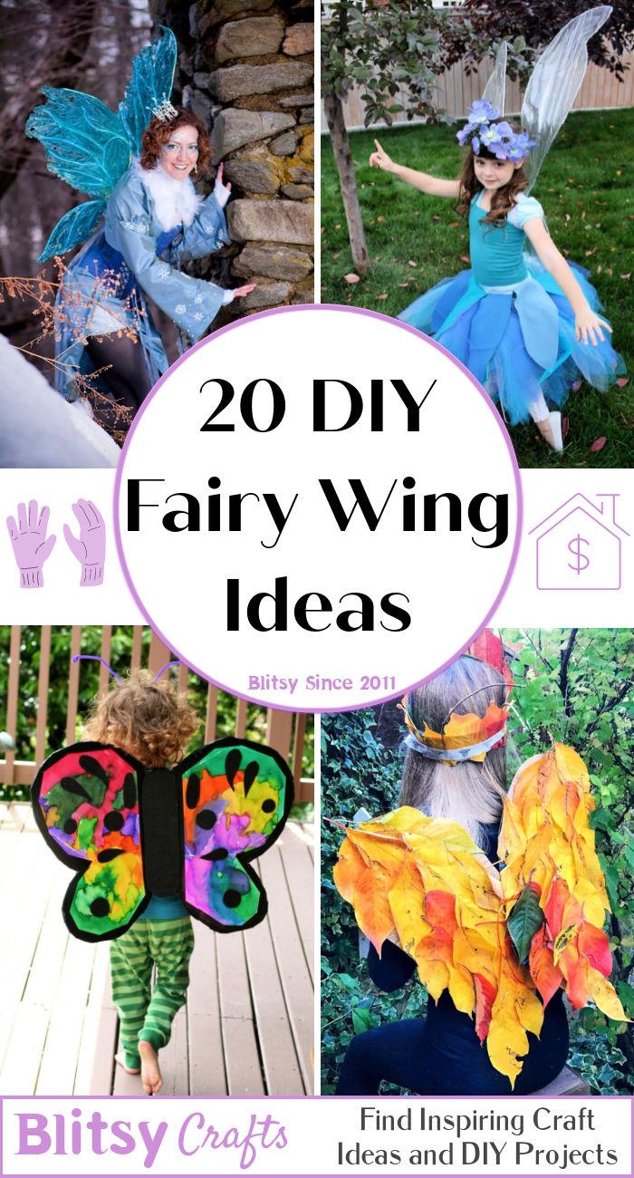 20 DIY Fairy Wing Ideas