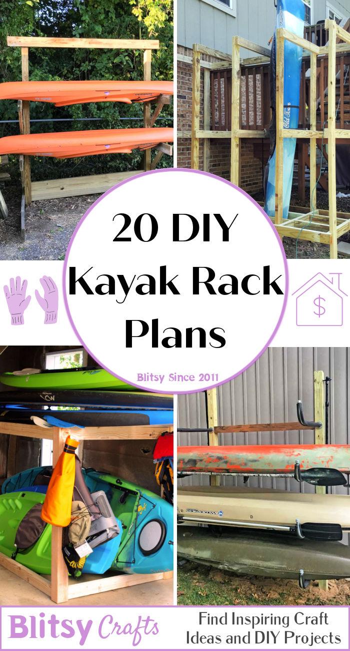 20 DIY Kayak Rack Plans