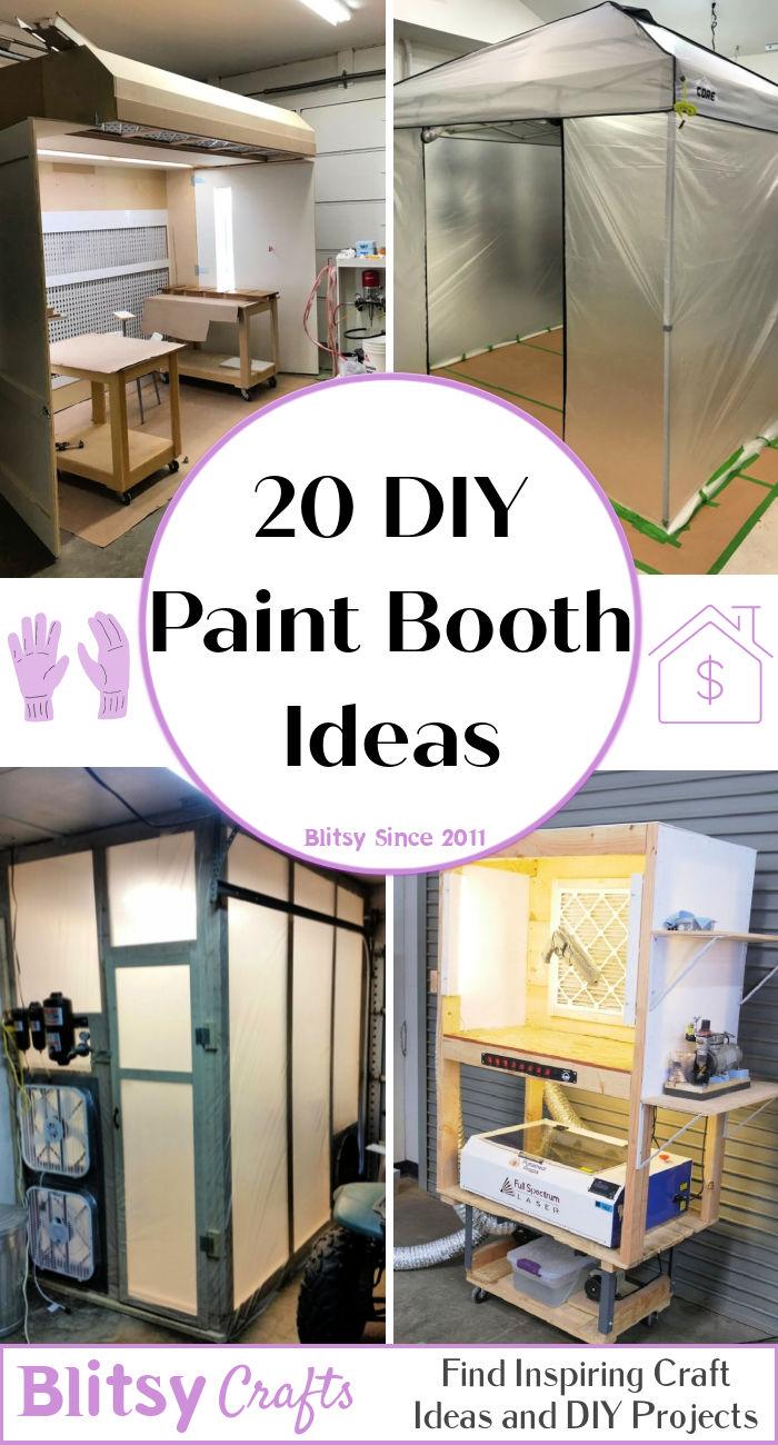 20 DIY Paint Booth Ideas