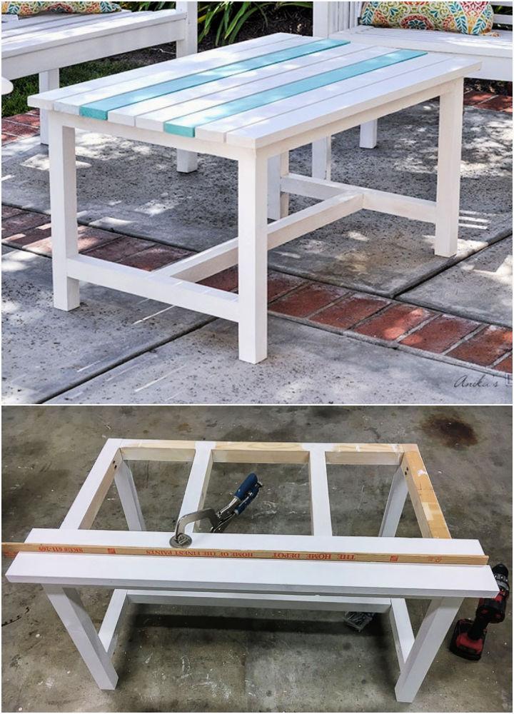 15 DIY Patio Coffee Table