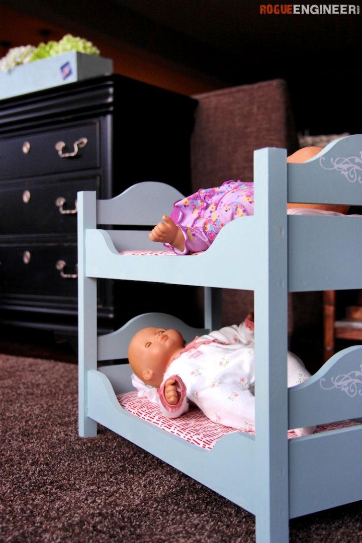 18in Doll Bunk Bed