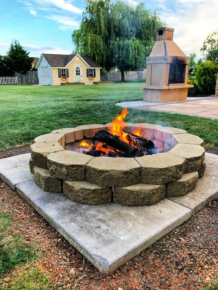 50 DIY Fire Pit In 30 Minutes