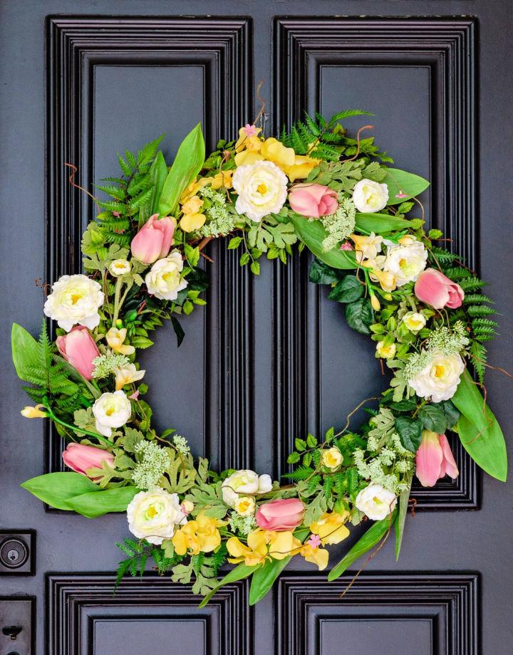 Best Spring Wreath for a Front Door