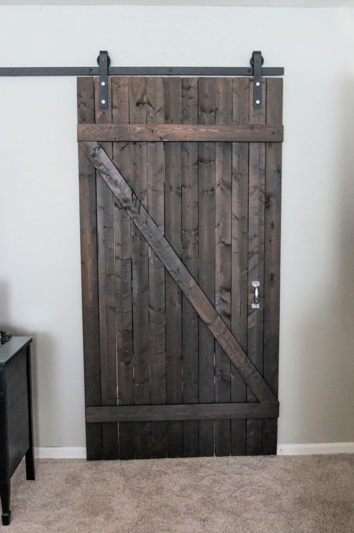 Build a Barn Door for Less Than $100