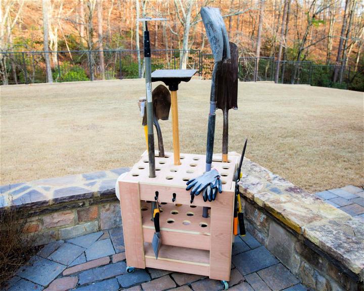 Build A Cart For Garden Tools