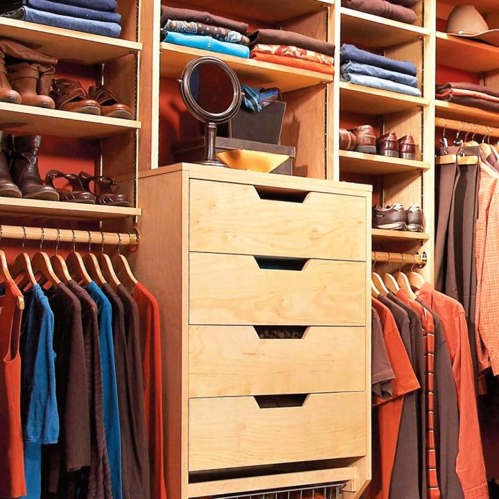 Build Your Own Closet Organizer