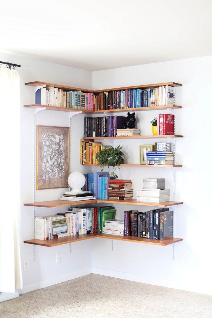 Build Your Own Corner Shelves