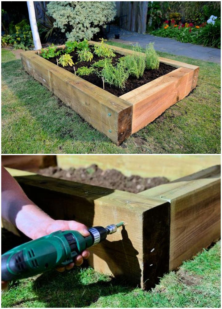 Build Your Own Raised Herb Garden
