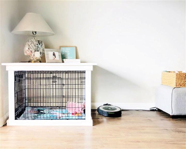 Build Your Own White Dog Crate