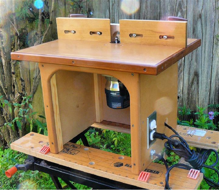 Build a Benchtop Router Table