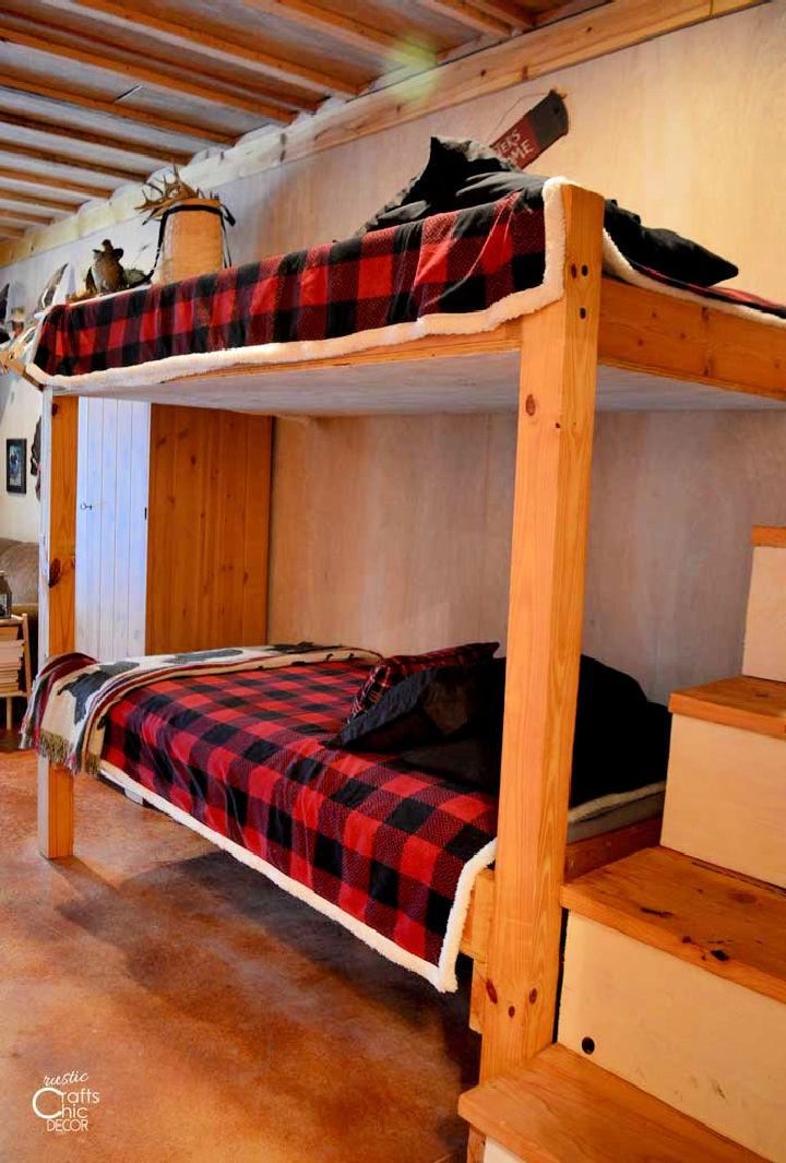 Build a Double Bunk Bed