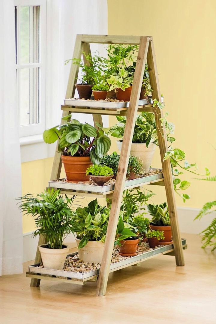 Build a Frame Plant Stand