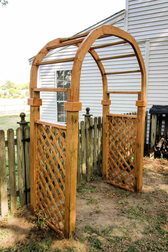 Build a Garden Arbor Arch