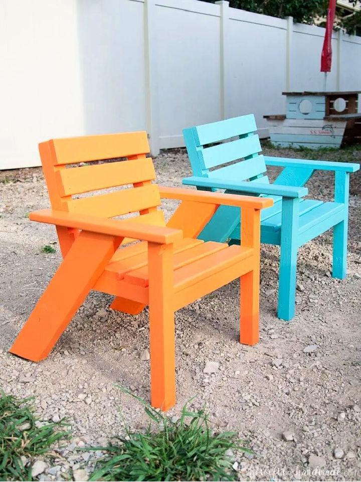 How to Build Kids Patio Chairs