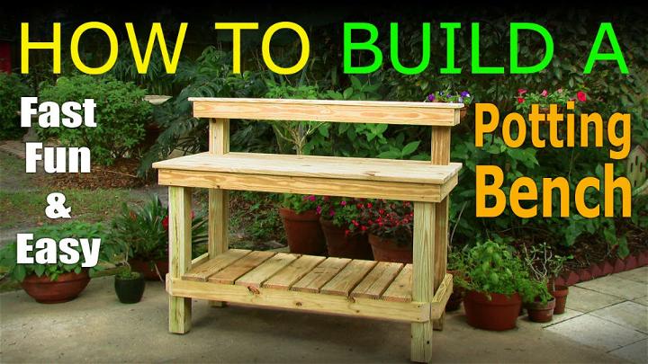 Build a Potting Bench