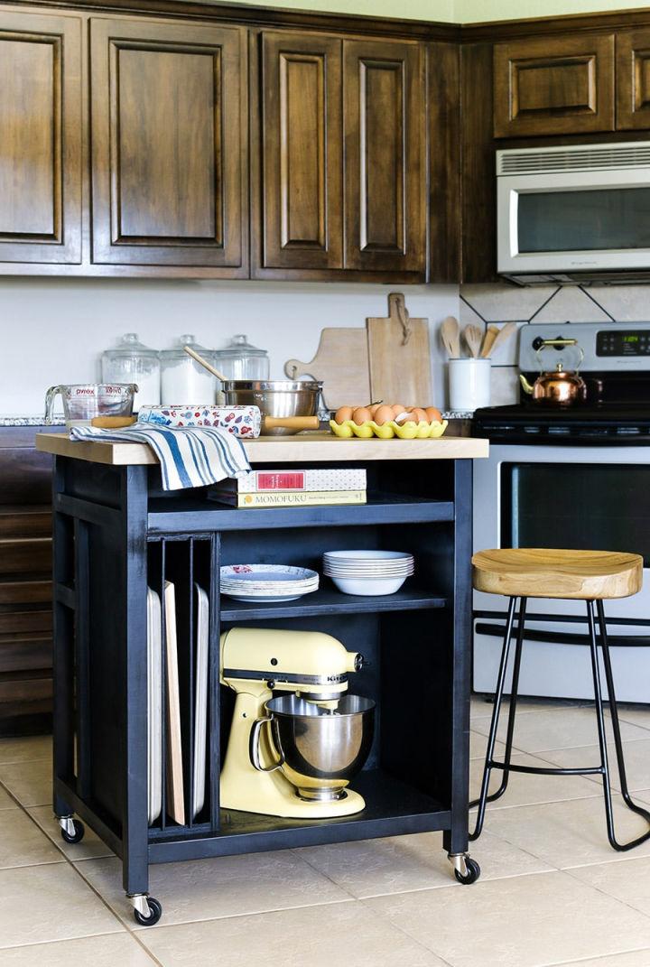 Build a Rolling Kitchen Island