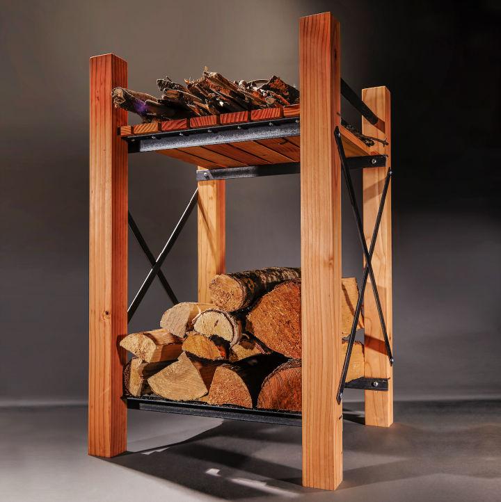 Build an Indoor Firewood Rack