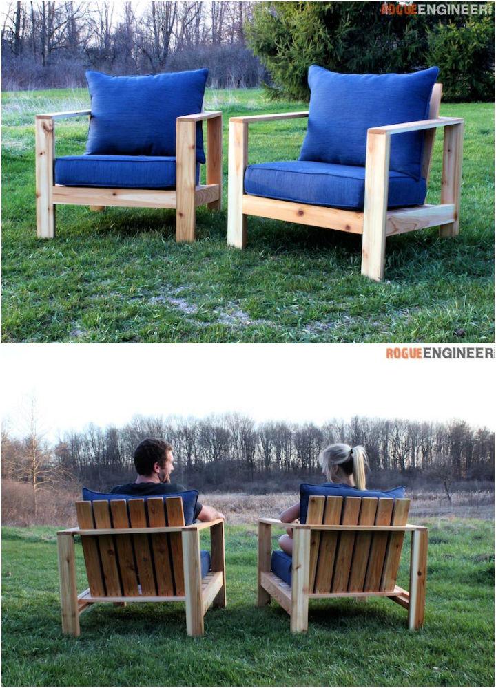 Build an Outdoor Arm Chair