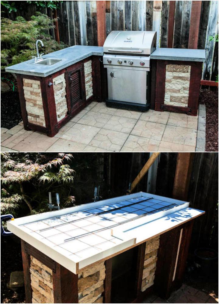 Building Outdoor Kitchen