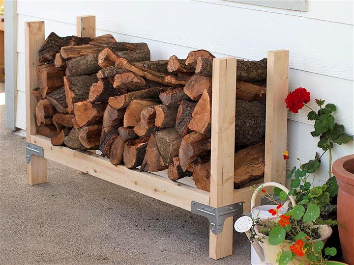 Building a 2x4 Firewood Rack