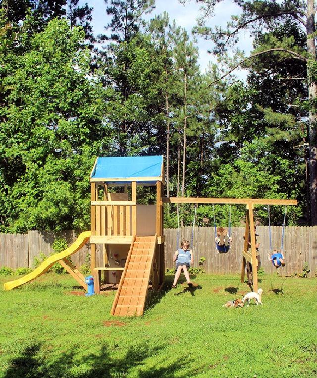 Childrens Swing Set