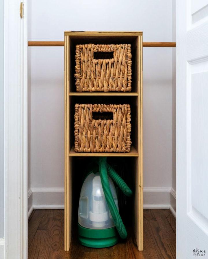 Coat Closet Storage Shelves