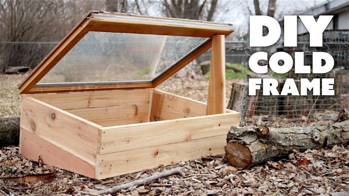 Cold Frame Using Old Windows