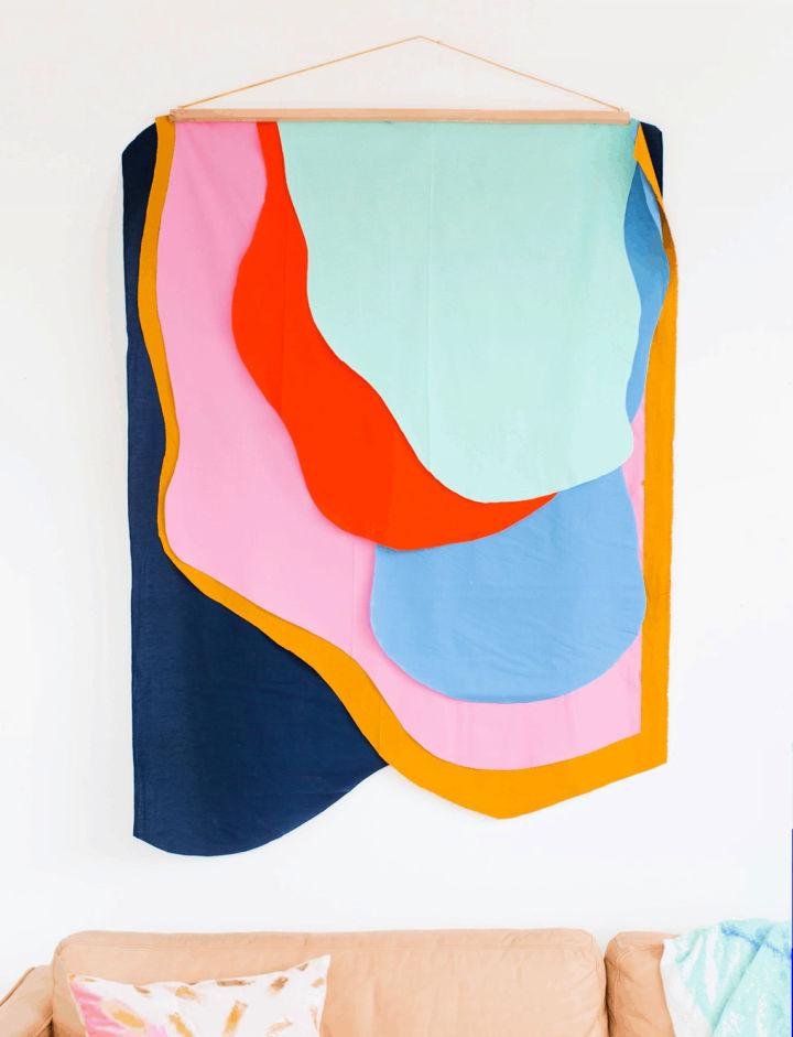 Colorful Fabric Wall Hanging