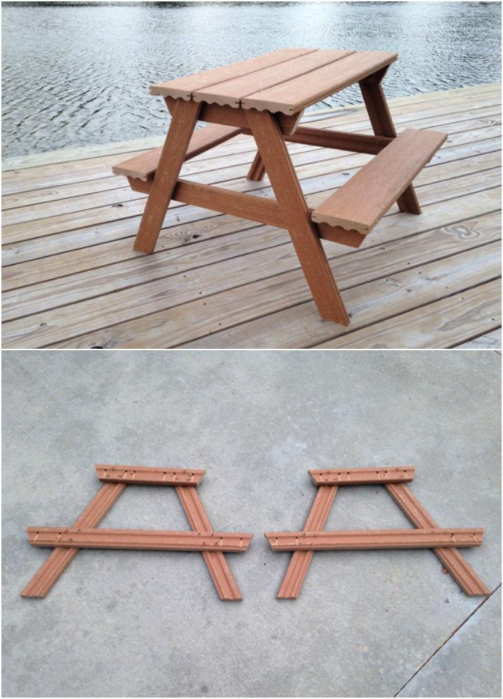 Composite Toddler Picnic Table
