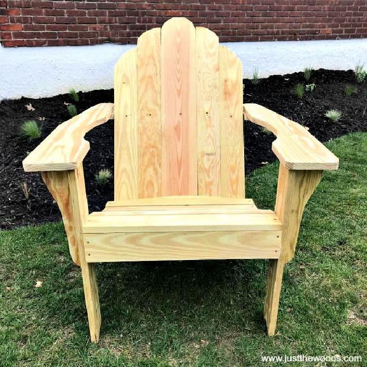 DIY Adirondack Chair from Scratch