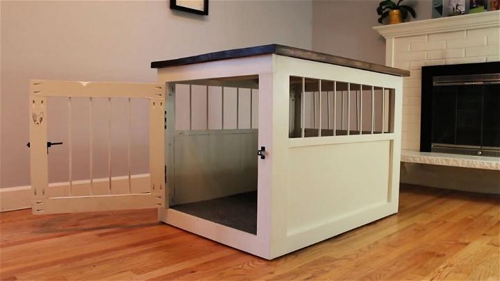 DIY Dog Kennel from 2x4s