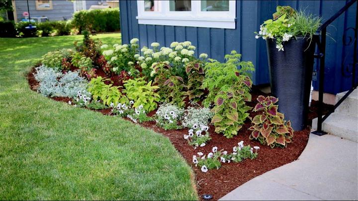 DIY Fall Flower Bed Flowerbed Makeover Start to Finish