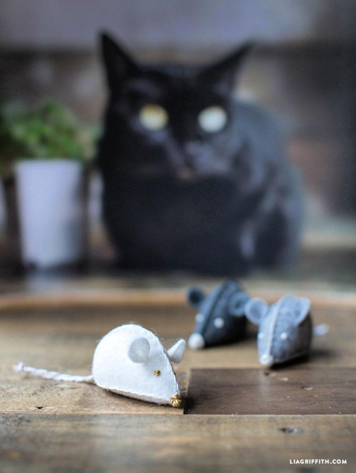 diy felt cat toys