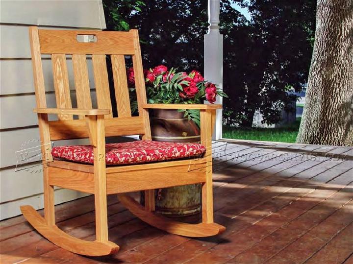 DIY Front Porch Rocking Chair