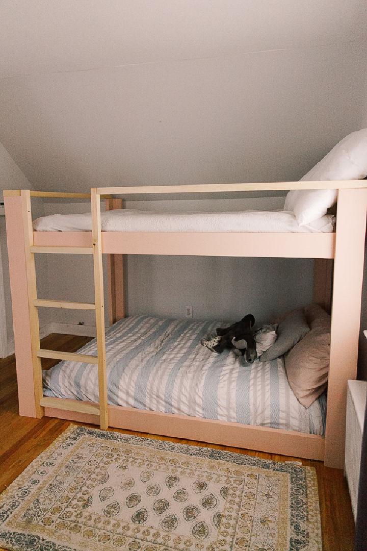 DIY Full Over Full Bunk Bed