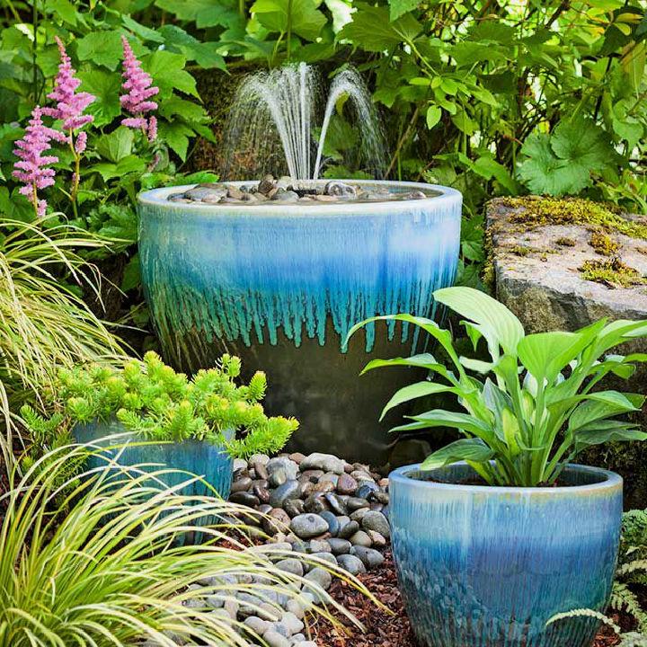 DIY Garden Water Fountain