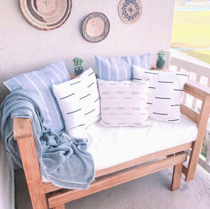 DIY Glider Bench Porch Swing Alternative