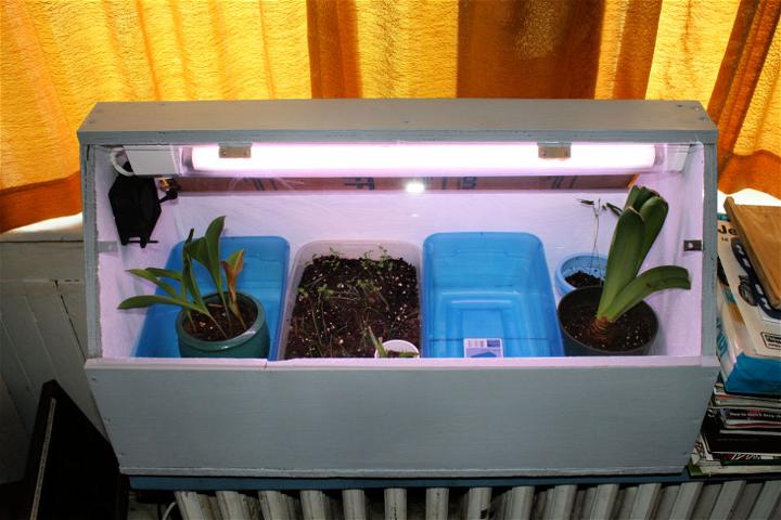 DIY Indoor UV Grow Box