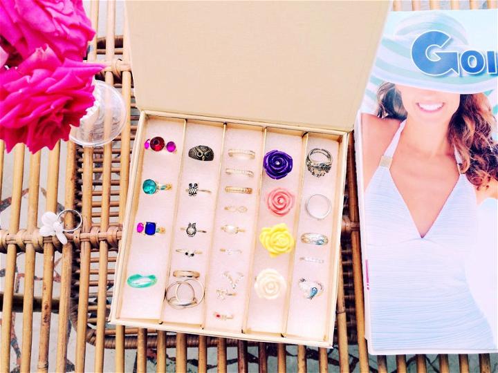 DIY Jewelry Box Organizer