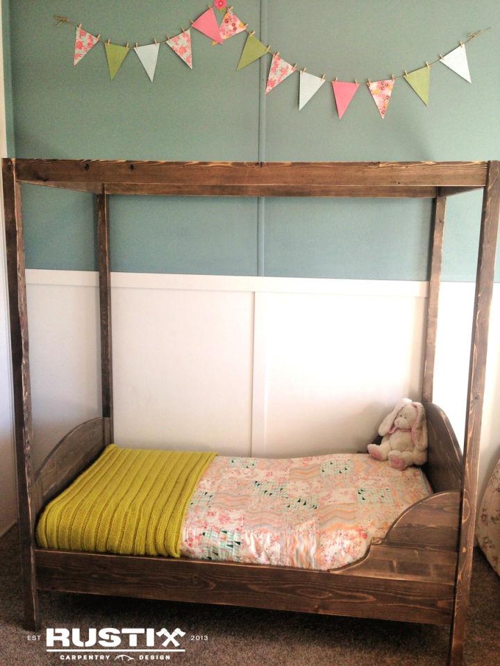 DIY Lydia Toddler Bed