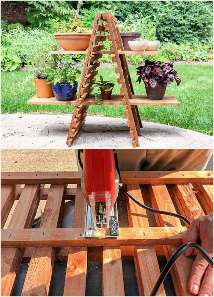 DIY Multiple Plant Stand