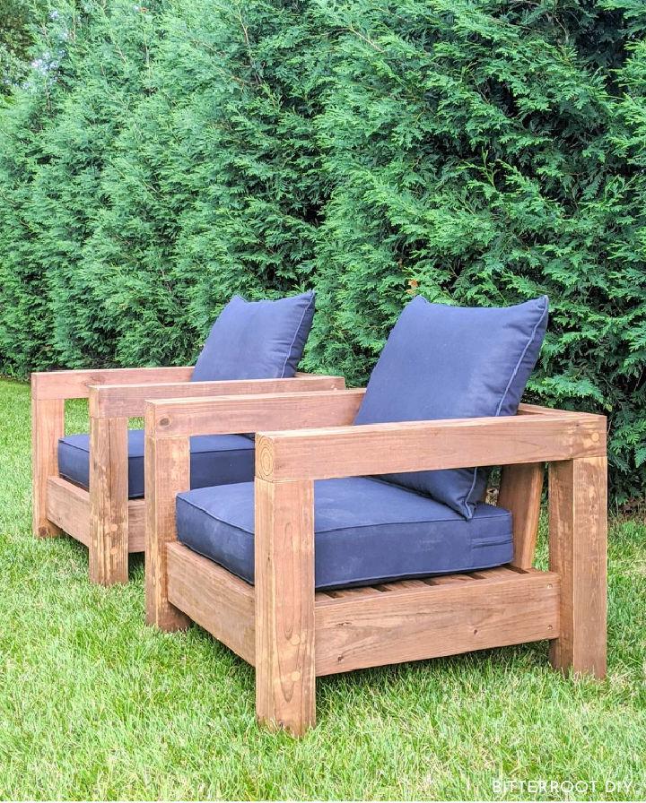 DIY Outdoor Patio Chairs