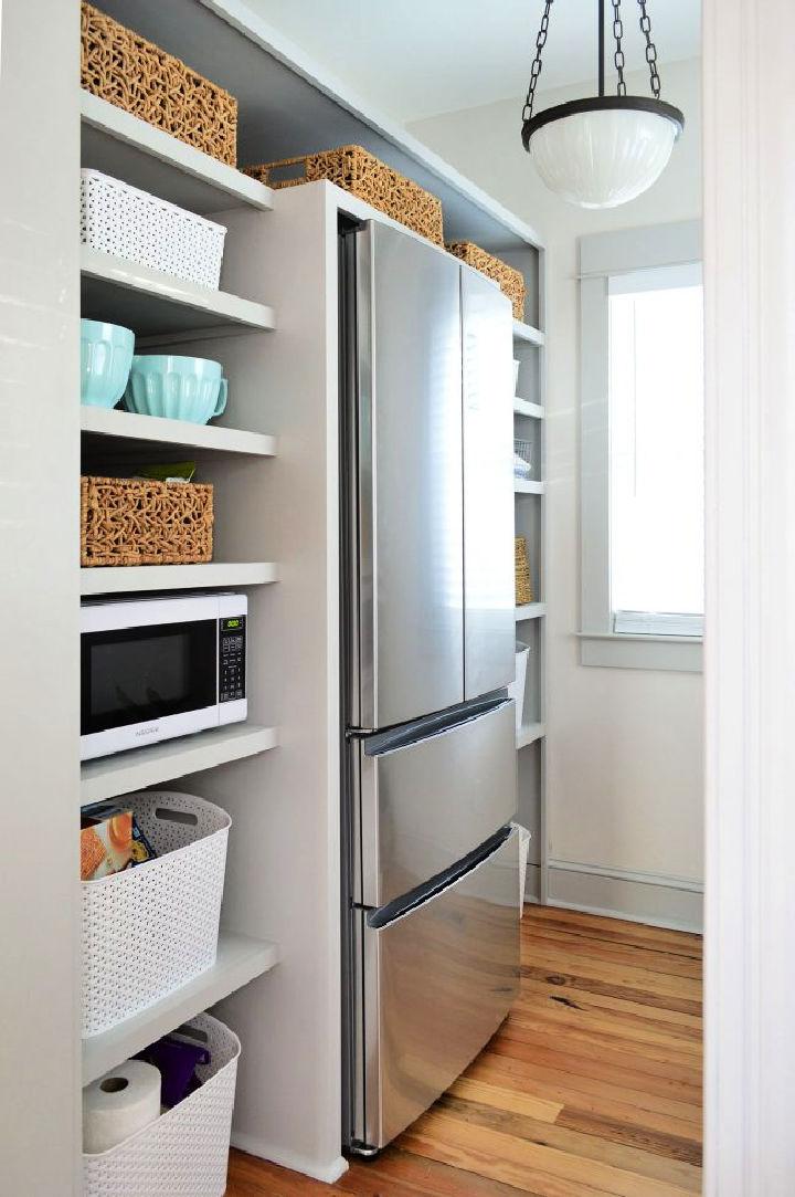 DIY Pantry Shelves
