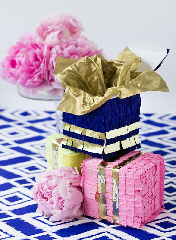 DIY Pinata Gift Boxes