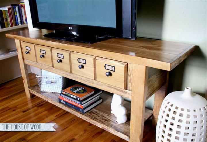 DIY Pottery Barn TV Stand