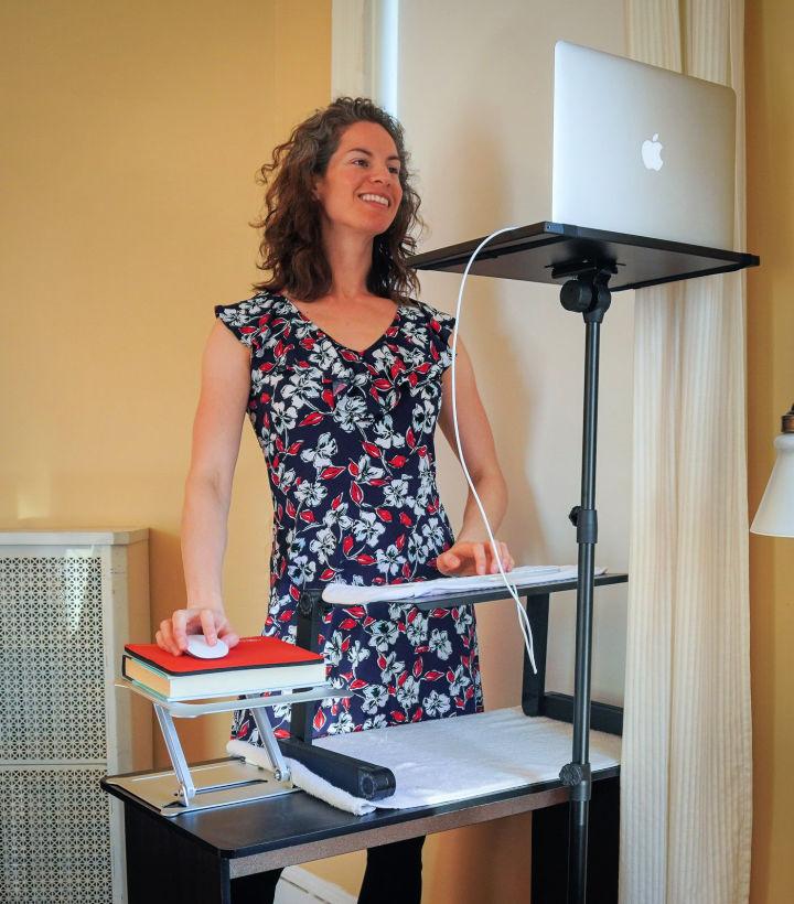 DIY Sit Stand Desk