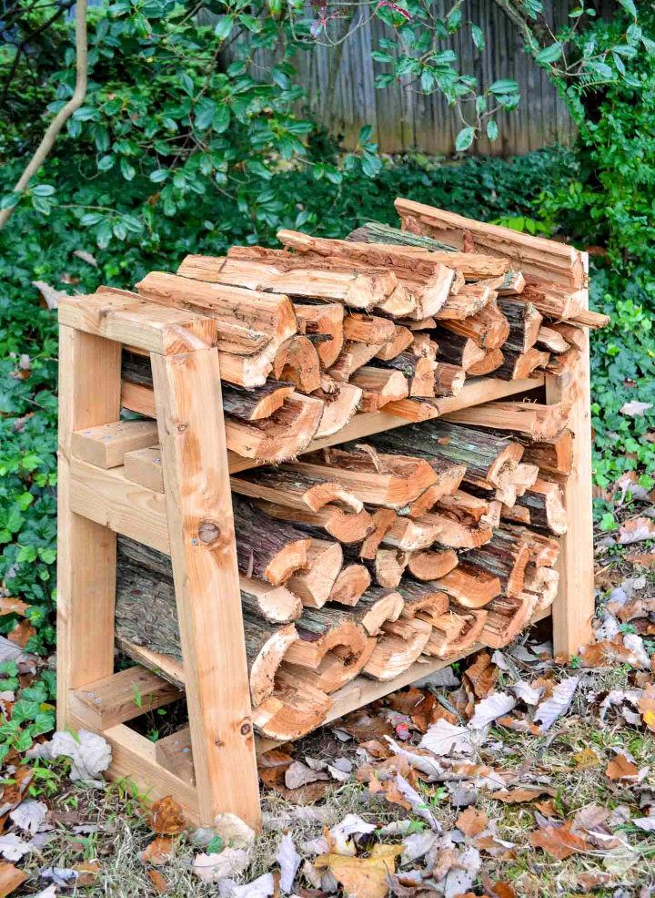 DIY Small Firewood Rack